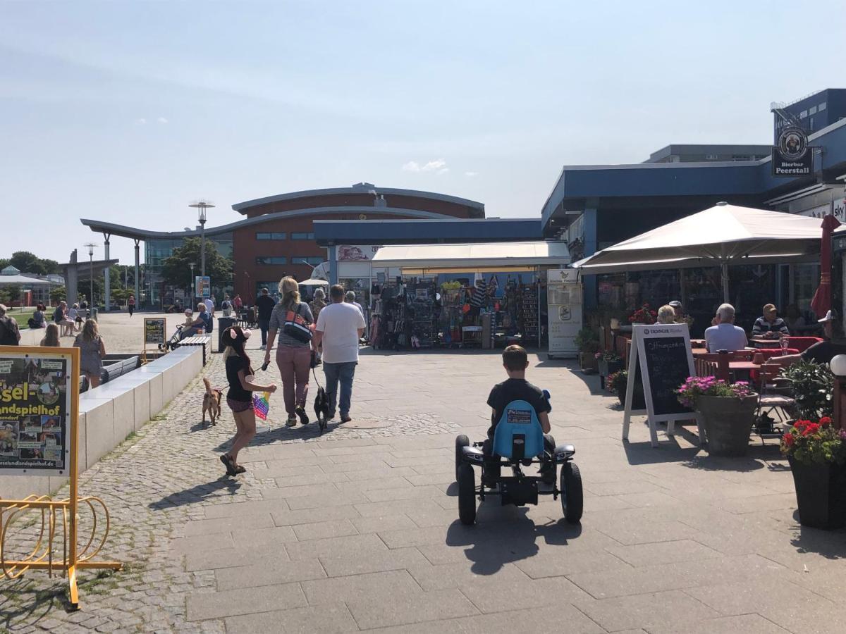 Ferienwohnung Sandkueste Mit Strandkorb & Indoor Spielplatz Heiligenhafen Zewnętrze zdjęcie